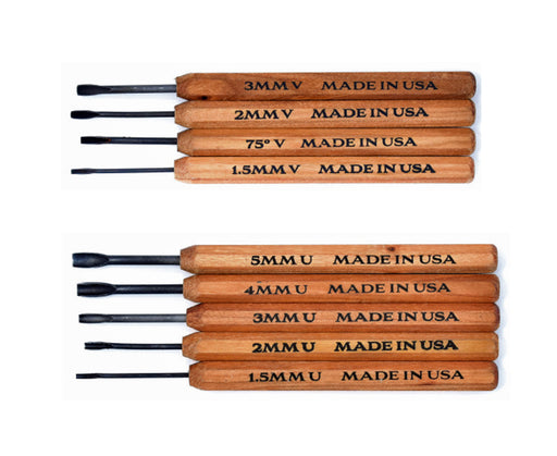 Dockyard Gouge & V-Tool Set COMBO
