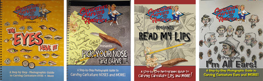 Caricature Carvers Of America 4 Book Bundle