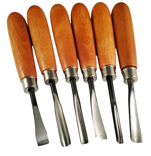 SALE Straight Handle Carving 6pc Set