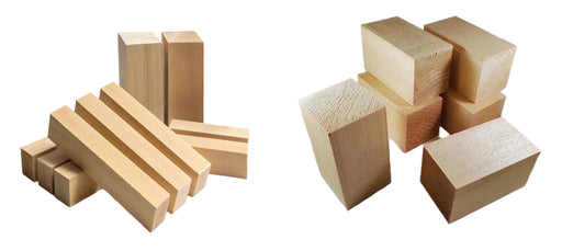 COMBO Basswood Whittling Pieces
