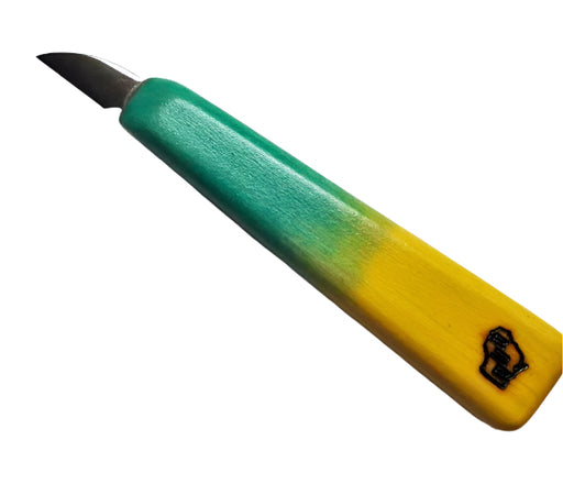 Badger State 1" Carver's Knife Tye Dye