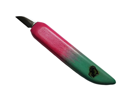 Badger State 1" Carver's Knife Tye Dye