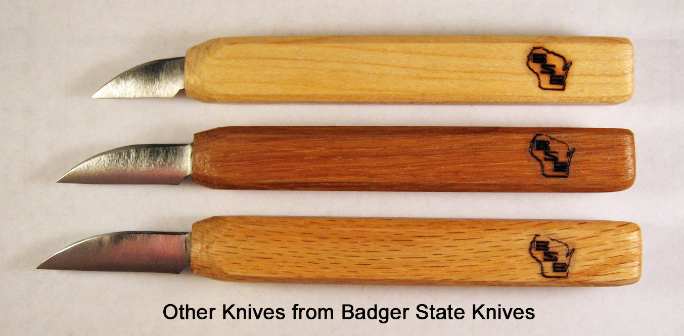 Badger State 1-3/4" Carver's ROUGHOUT