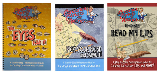Caricature Carvers Of America 3 Book Bundle