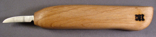 Deep Holler Carving Knife- 1-1/2"- FLAT GRIND-STANDARD HANDLE