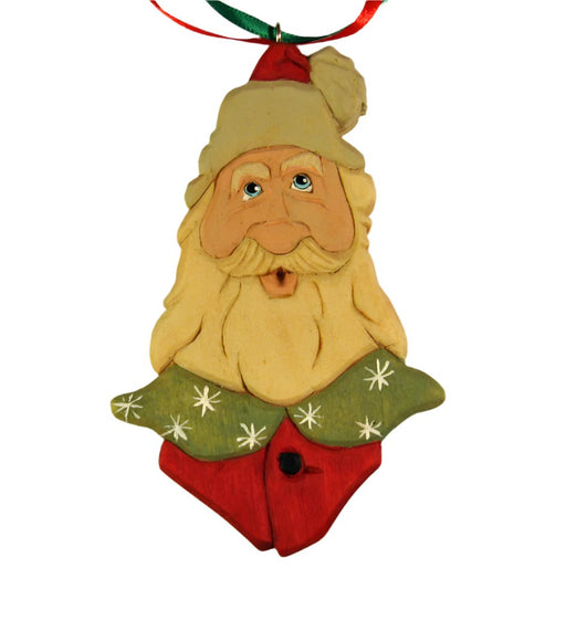 Ho Ho Ho Santa Ornament Basswood Blank/Cutout Kit NEW!!!