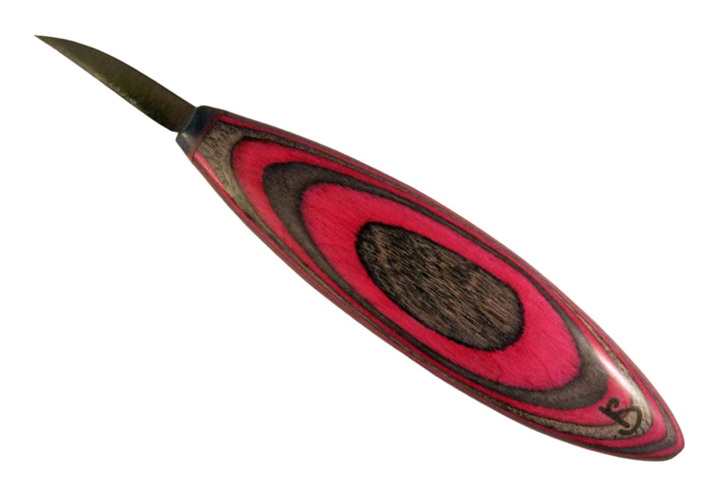 Silvern 1.5" Carvers Knife OVAL-Pink