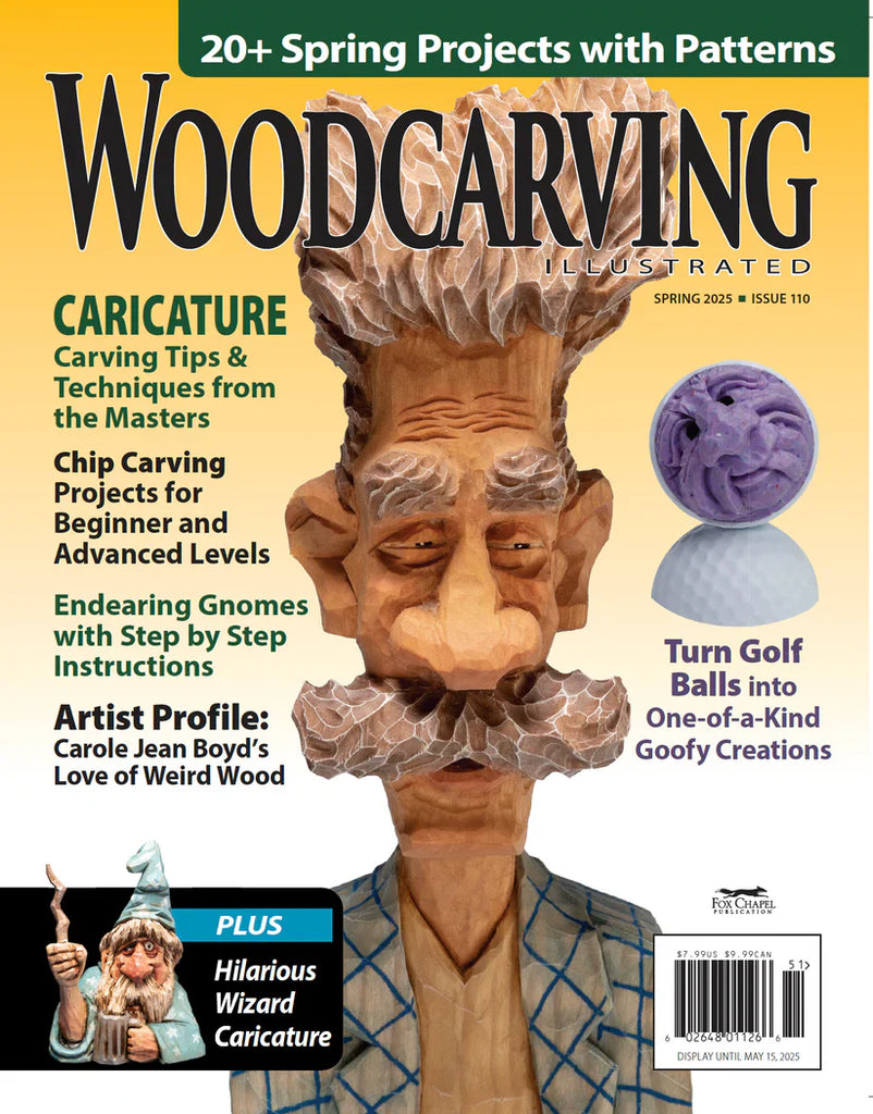 Woodcarving Illustrated Issue 110 Spring 2025 — Mountain Woodcarvers