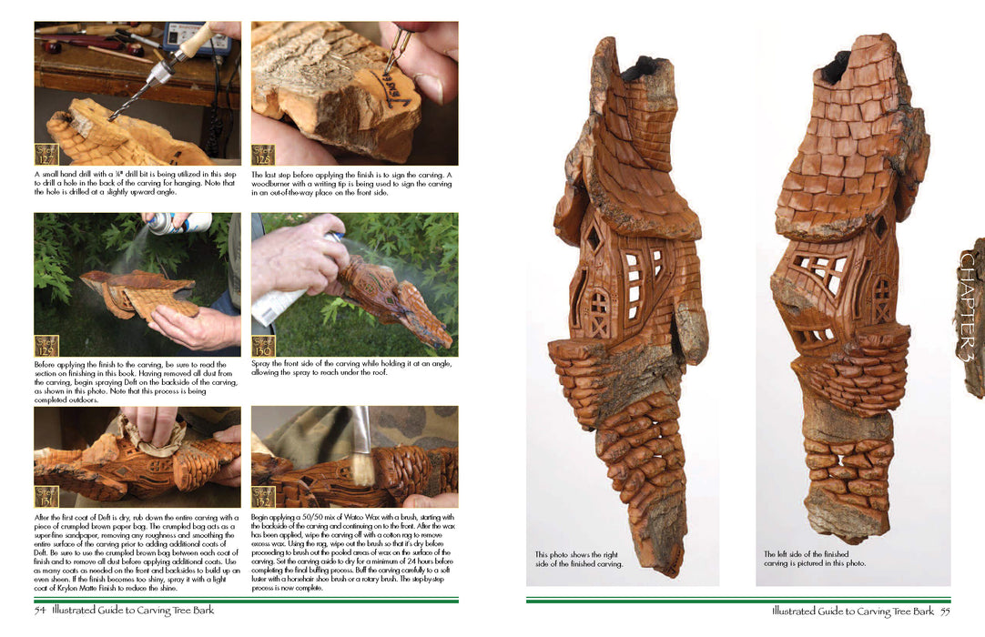 Carving Tree Bark - Jensen & Williams