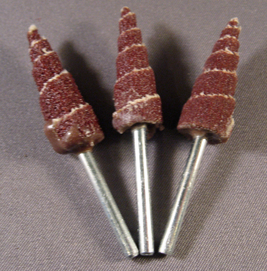 Sanding Spiral Cone — Mountain Woodcarvers