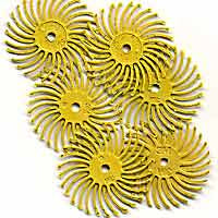 Scotch Brite Bristle Disc 3/4" Yellow Grit Pack*