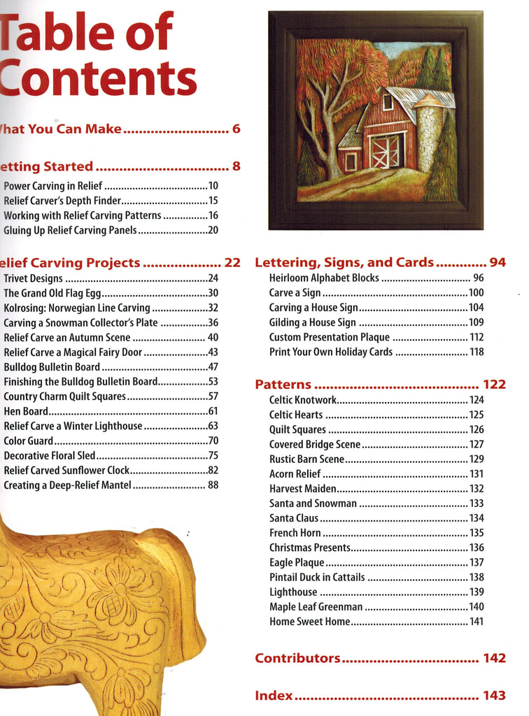 Relief Carving — Mountain Woodcarvers