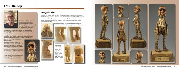 Thinking Inside the Roughout: 28 Caricature Carvers Share Insights Bob Travis & Caricature Carvers of America