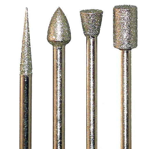 Diamond Burr Set- 4pc