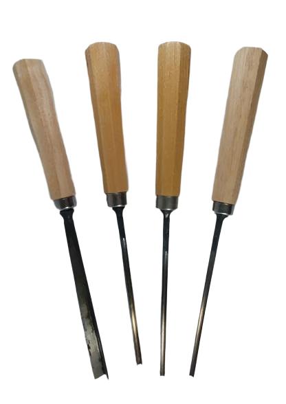 4 PC Wood Carving Tool SET- AUSTRIA- Detail set
