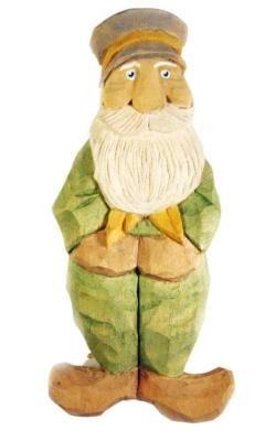 DUTCH Santa Ornament Basswood Blank/Cutout Kit