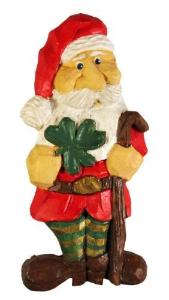 IRISH Santa Ornament Basswood Blank/Cutout Kit