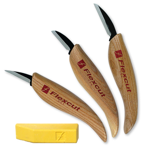 Flexcut 3 Knife Starter Set