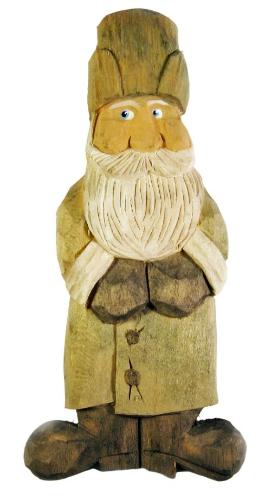 RUSSIAN Santa Ornament Basswood Blank/Cutout Kit