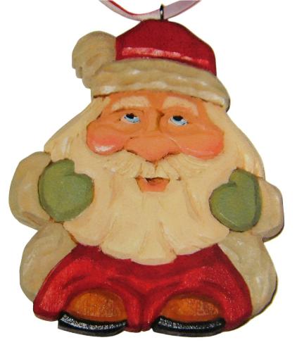 Huggie Ornament Basswood Blank/Cutout Kit