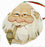 Smoky Santa Ornament Basswood Blank/Cutout Kit