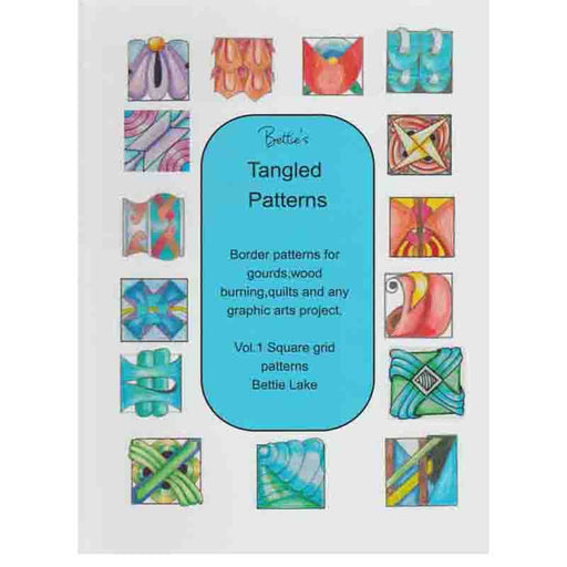 Tangled Patterns SQUARE- Lake*