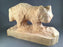 Bobcat Walking Roughout- Basswood-Debbe Edwards