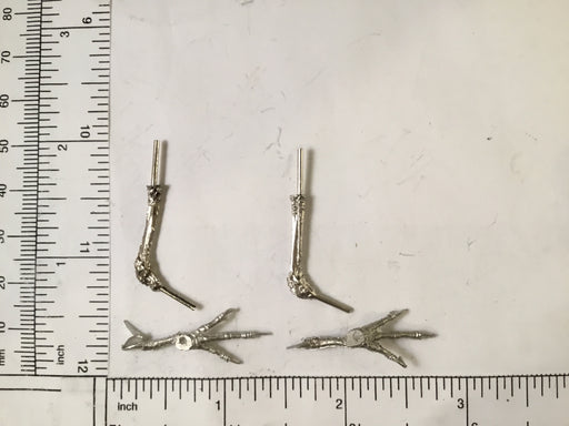 Bird FEET-Two Part Feet for Songbirds-MEDIUM