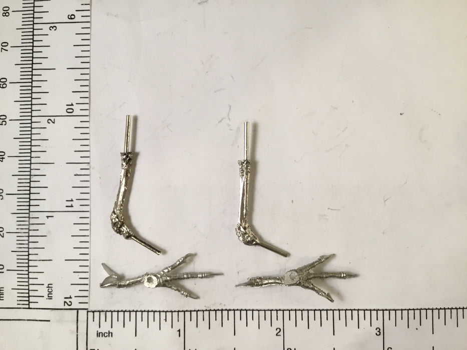 Bird FEET-Two Part Feet for Songbirds-MEDIUM