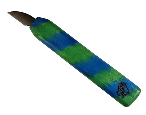 Badger State 1" Carver's Knife TYE DYE