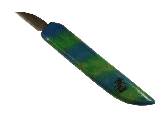 Badger State 1.25" Carver's Knife TYE DYE