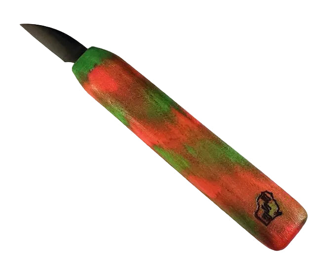 Badger State 1-1/4" Knife TYE DYE