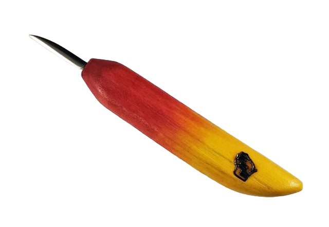 Badger State 1-1/2" DETAIL Knife TYE DYE