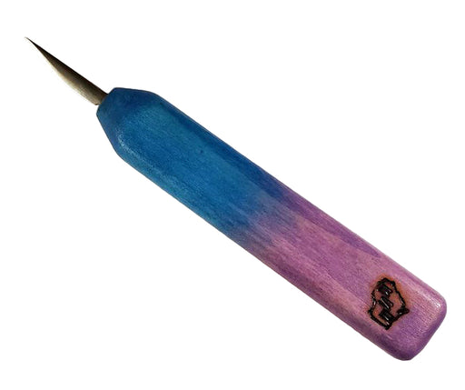 Badger State  DETAIL/UPSWEEP Knife TYE DYE