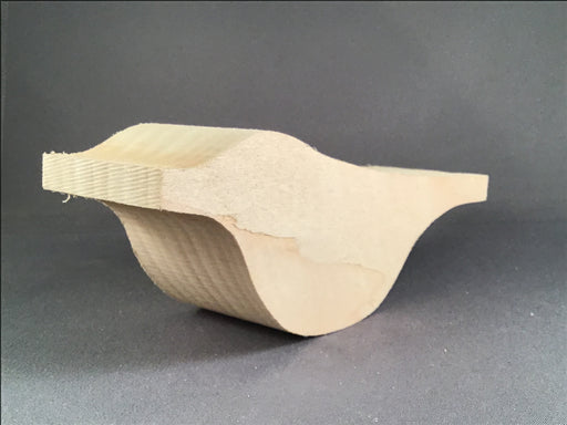 Bluebird Cutout- Basswood