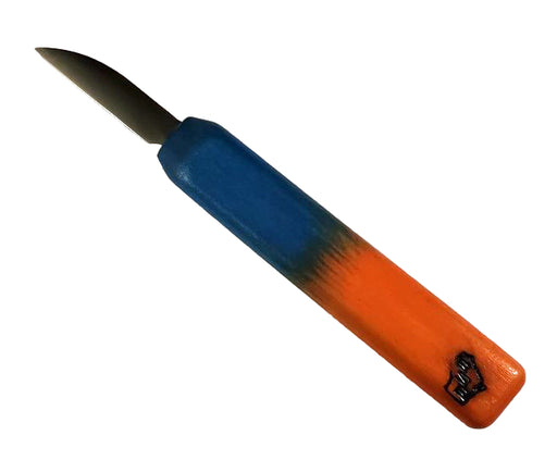 Badger State 2" ROUGHOUT Knife TYE DYE