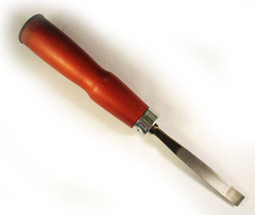 Leather Tipped Handle #3 Shallow Gouge 12mm (1/2")