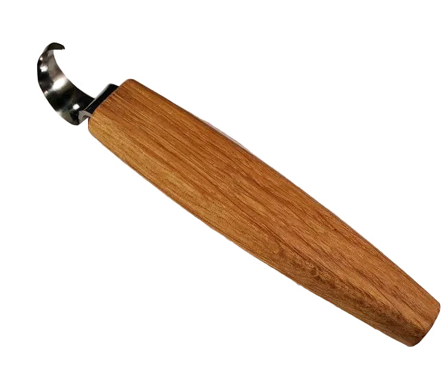 Spoon Knife with Leather Sheath-OAK