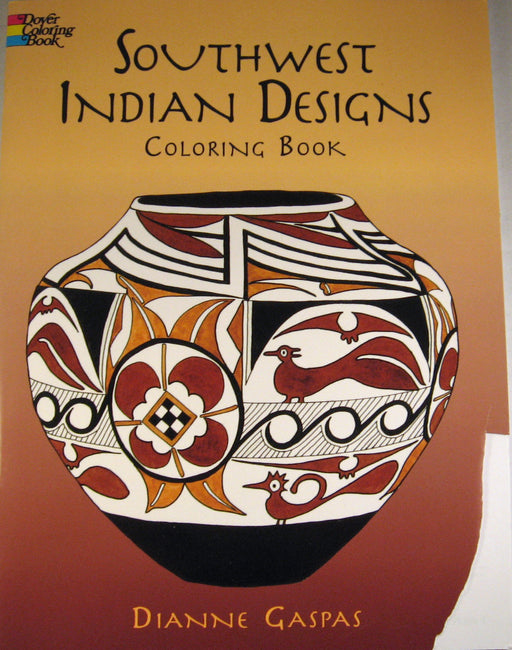 Southwest Indian Designs Coloring Book - Gaspas*