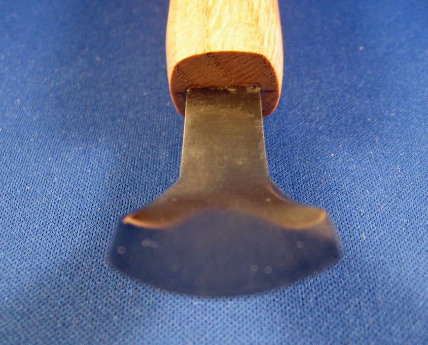 KCT #7 x 7/8" Deep Bent Gouge for Spoon Carving