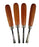 SALE Straight Handle Carving 4pc Set