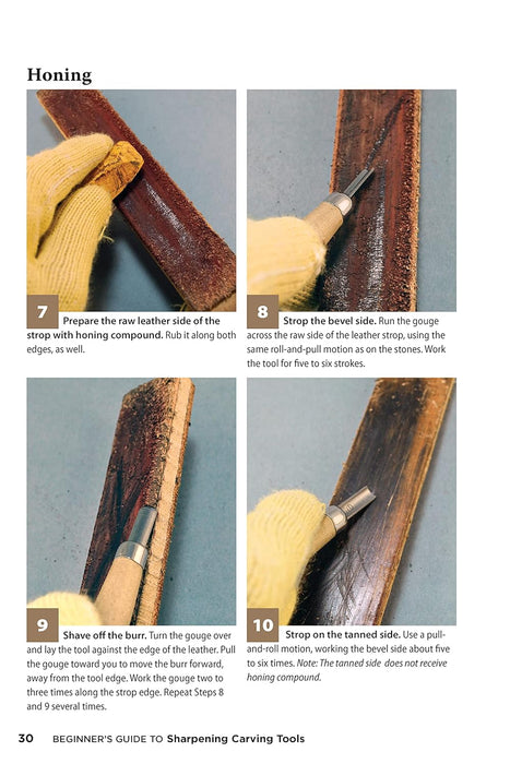 Beginner's Guide to Sharpening Carving Tools- Irish
