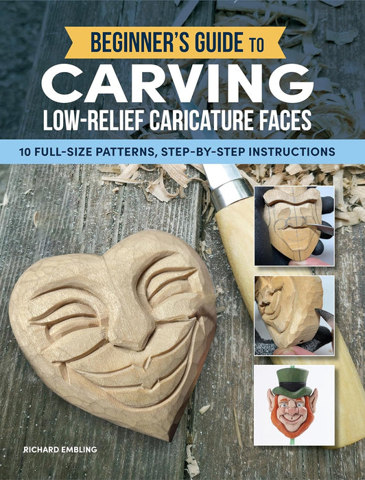 Beginner's Guide to Carving Low-Relief Caricature Faces-Embling