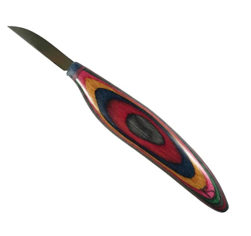 Silvern 1.75" Carvers Knife CRESCENT-Technicolor