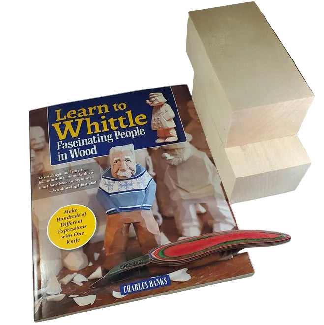 Learn to Whittle Fascinating People in Wood Kit