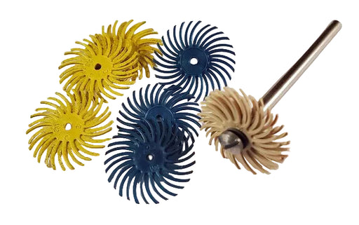 Scotch Brite Bristle Disc 3/4" 10 pc Kit.