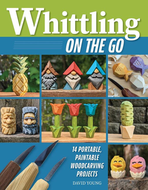 14 Portable, Paintable Woodcarving Projects - Young- COMING SOON DECEMBER