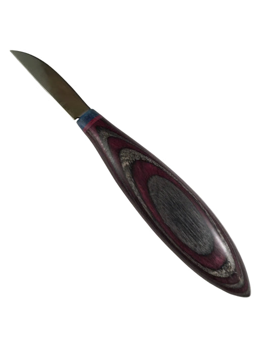 Silvern 2" Roughout Knife-OVAL Purple