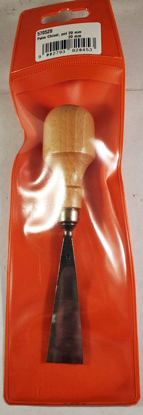 Stubai Palm Tool #5-20mm Shallow Gouge — Mountain Woodcarvers