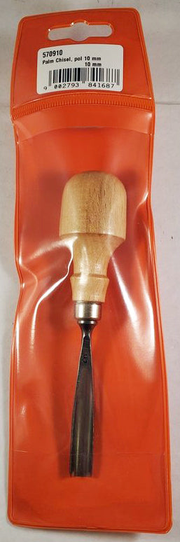 Stubai Palm Tool #9- 10mm Medium Gouge — Mountain Woodcarvers